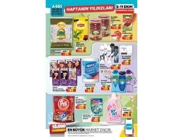 A101 5 - 11 Ekim Haftann Yldzlar - 1