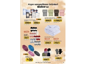 Migros 21 Kasm - 4 Aralk Migroskop - 91