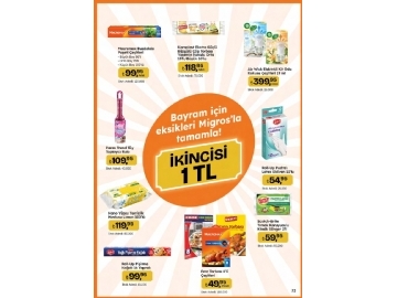 Migros 20 Mart - 9 Nisan Migroskop - 73