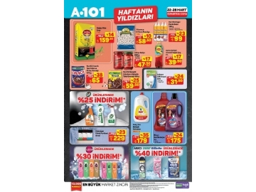 A101 22 - 28 Mart Haftann Yldzlar - 1