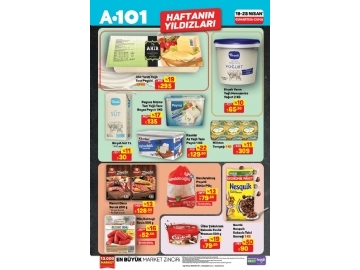 A101 19 - 25 Nisan Haftann Yldzlar - 2