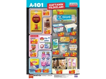 A101 14 - 20 Haziran Haftann Yldzlar - 1