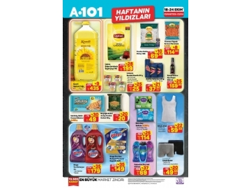 A101 11 - 18 Ekim Haftann Yldzlar - 2