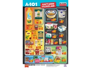 A101 25 - 31 Ekim Haftann Yldzlar - 1