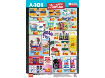 A101 24 - 30 Ocak Haftan�n Y�ld�zlar� - 2