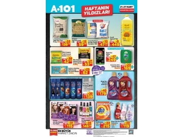 A101 21 - 27 Mart Haftan�n Y�ld�zlar� - 1