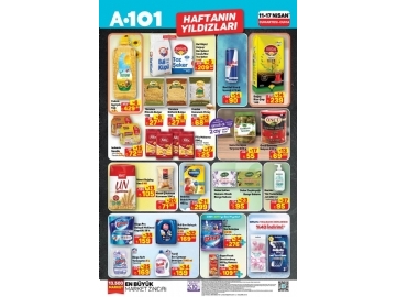 A101 11 - 17 Nisan Haftan�n Y�ld�zlar� - 1