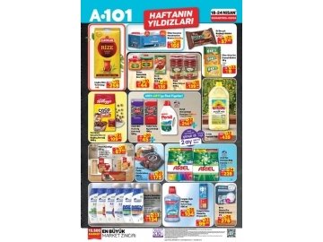 A101 18 - 24 Nisan Haftan�n Y�ld�zlar� - 2