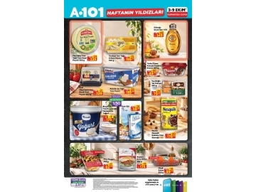 A101 3 - 9 Ekim Haftan�n Y�ld�zlar� - 2