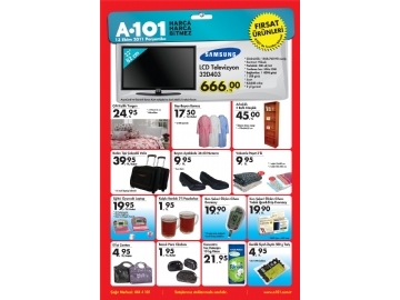 A101 13 Ekim 2011 F�rsat �r�nleri Bro��r�