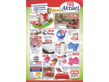 Bim 11 Kasım 2011 Aktüel Ürünler Broşürü