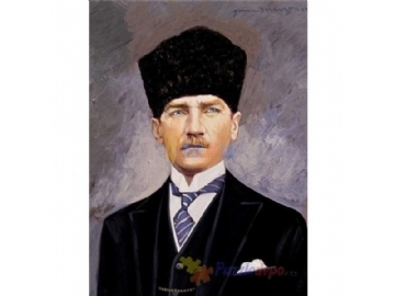 Educa 500 Para Puzzle Cumhur Bakan Gazi Mustafa Kemal