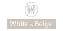 White & Beige Logo