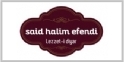 Said Halim Efendi