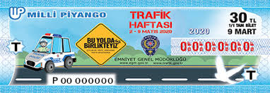 9 Mart 2020 Pazartesi tarihli 9 Mart 2020 Milli Pyango Bileti