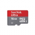 SANDISK 16GB, Micro SD SDHC Kart Class 10