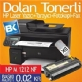 HP M1212NF DOLAN TONERL YAZICI+FOTOKOP+TARAYICI+FAX LASER YAZICI