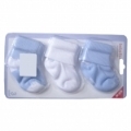 Bebefox Üçlü Soket Çorap Mavi