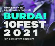 10 Burda AVM Mzik Festivali 2021