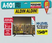 A101 2 ubat Aldn Aldn - LED Tv ve Elektrikli Sprge
