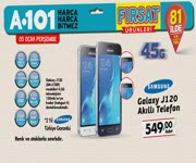 A101 5 Ocak Frsat rnleri - H-Level Led TV ve Galaxy J120