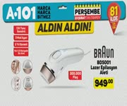 A101 Aldn Aldn - Braun Lazer Epilasyon Aleti