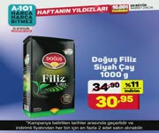 A101 Haftann Yldzlar 11 Eyll 2021