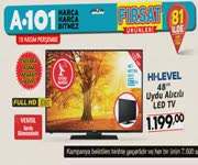 A101 Perembe Frsatlar - HI-LEVEL LED TV