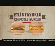 Burger King Chipotle Burger