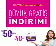 Byk Gratis ndirimi