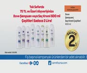 Carrefoursa - Dove ampuan ve Sa Kremi eitleri