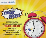 CarrefourSA Frsat Gecesi - 23 Aralk