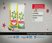 CarrefourSA Hafta Sonu ndirimi - Ariel 8 kg amar Deterjan