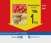 CarrefourSA Hafta Sonu ndirimi - Domates ve Patates