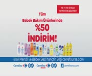 CarrefourSA HaftaSonu ndirimi - Bebek Bakm rnleri