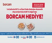 CarrefourSA HaftaSonu ndirimi - Borcam Hediye