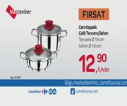 CarrefourSA HaftaSonu ndirimi - elik Tencere ve Sahan