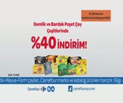 CarrefourSA HaftaSonu ndirimi - Demlik ve Poet ay