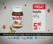 CarrefourSA HaftaSonu ndirimi - Nutella ve Antep Fst
