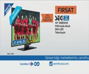 CarrefourSA HaftaSonu ndirimi - SEG LED TV