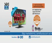 CarrefourSA HaftaSonu ndirimi - SEG LED TV