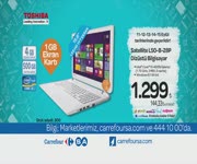 CarrefourSA HaftaSonu ndirimi - Toshiba Bilgisayar