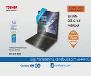 CarrefourSA HaftaSonu ndirimi - Toshiba Notebook