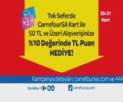 CarrefourSA Mart ndirimi - Hediye Puan