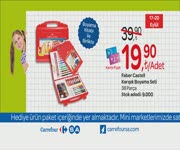 Carrefoursa Okul Alverii - Faber Castell Boya Seti