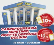 CarrefourSA - Opet'ten 20 TL Yakt Hediye