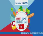 CarrefourSA Sepet Sepet ndirim 4 - 6 Austos