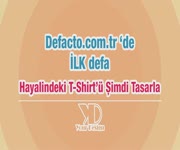 Defacto - Hayalindeki T-shirt' Tasarla