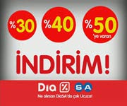 DiaSA'da %50'ye Varan ndirim