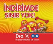 Diasa'da ndirimde Snr Yok